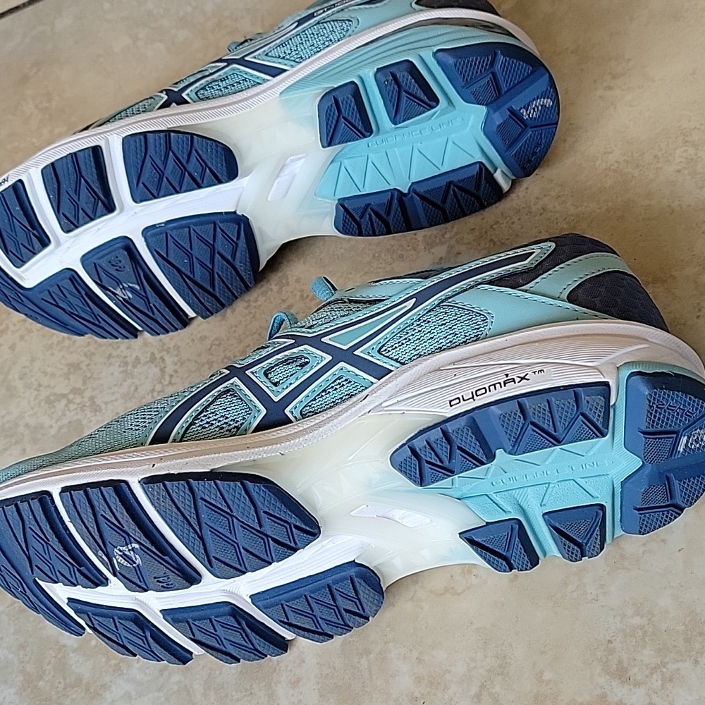 Asics GT-1000 6 Women's Blue Running Training Shoes Sneakers - Picture 8 of 9